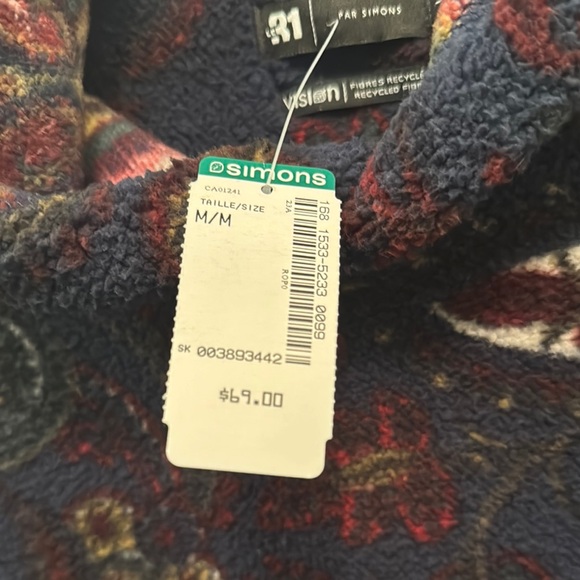 Simons Paisley Pattern Sweater - Multicolor - Picture 3 of 6